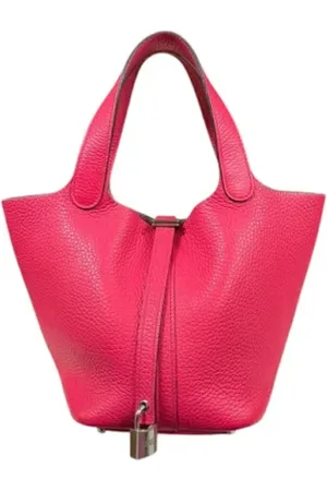 Hermès Pre-owned, Kobieta, Różowy, ONE SIZE, Skóra, Pre-owned Skórzane torebki