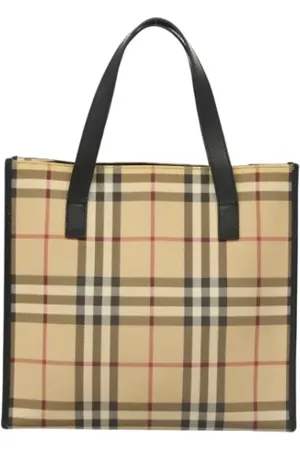 Burberry Pre-owned, Kobieta, Beżowy, ONE SIZE, Skóra, Pre-owned Skórzane torebki