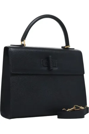 Céline Pre-owned, Kobieta, Niebieski, ONE SIZE, Skóra, Pre-owned Skórzane torebki