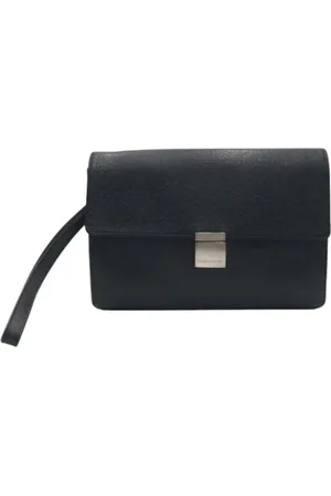 LOUIS VUITTON Pre-owned, Mężczyzna, Czarny, ONE SIZE, Skóra, Pre-owned Leather clutches