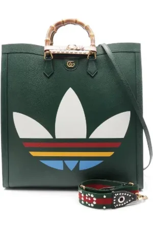 Gucci Pre-owned, Kobieta, Zielony, ONE SIZE, Skóra, Pre-owned Leather totes