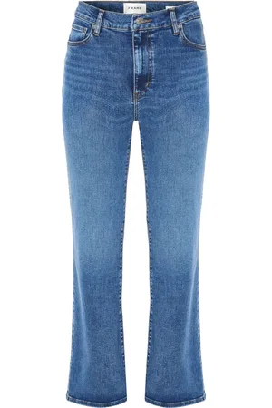 Frame Jeansy, Kobieta, Niebieski, W26, Niebieskie Wyprane Jeansyy