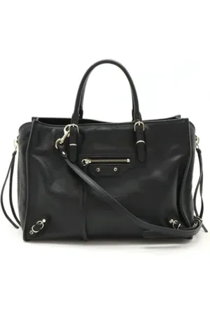 Balenciaga Pre-owned, Kobieta, Czarny, ONE SIZE, Len, Pre-owned Leather balenciaga-bags