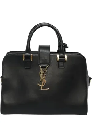 Saint Laurent Pre-owned, Kobieta, Czarny, ONE SIZE, Skóra, Pre-owned Skórzane torebki