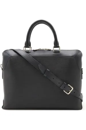 LOUIS VUITTON Pre-owned, Mężczyzna, Czarny, ONE SIZE, Skóra, Pre-owned Leather briefcases