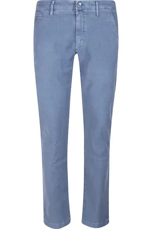 Jacob Cohen Jeansy, Mężczyzna, Niebieski, W32, Spodnie Slim Fit Bobby