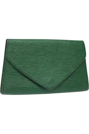 LOUIS VUITTON Pre-owned, Kobieta, Zielony, ONE SIZE, Skóra, Pre-owned Leather clutches