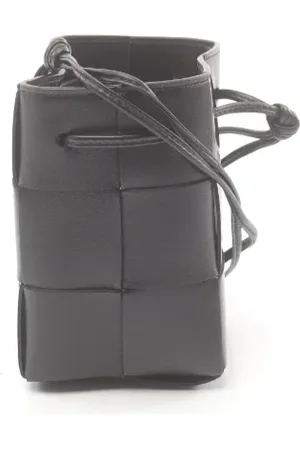 Bottega Veneta Pre-owned, Kobieta, Czarny, ONE SIZE, Skóra, Pre-owned Leather crossbody-bags