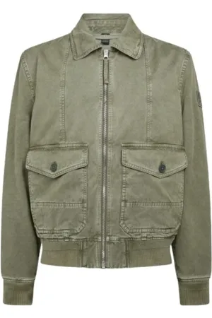 Belstaff Kurtki, Mężczyzna, Zielony, L, Stylowa Kurtka dla Mężczyzn