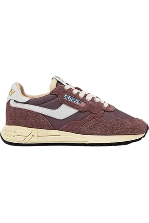 Autry Buty, Kobieta, Fioletowy, 36 EU, Bawełna, Innowacyjne Lekkie Elastyczne Fioletowe Sneakersy