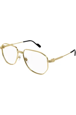 Cartier Akcesoria, unisex, Żółty, L, Okulary korekcyjne