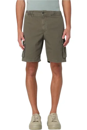 ECOALF Szorty, Mężczyzna, Zielony, W32, Beige Cargo Shorts