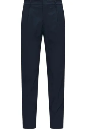 K-Way Spodnie, Mężczyzna, Niebieski, L, Nylon, Granatowe Spodnie Bawełniane Ailton Twill Tech