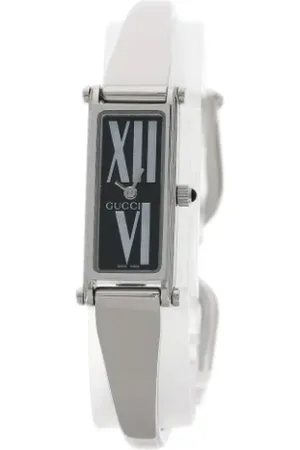 Gucci Pre-owned, Kobieta, Czarny, ONE SIZE, Pre-owned Stainless Steel watches