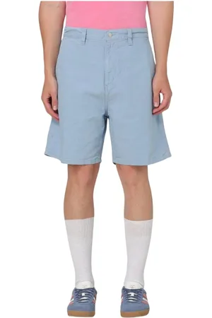 Carhartt Szorty, Mężczyzna, Niebieski, XL, Spodnie Relaxed Fit z bawełny