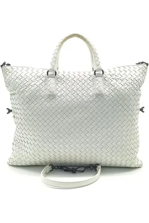 Bottega Veneta Pre-owned, Kobieta, Biały, ONE SIZE, Pre-owned Skórzane torebki