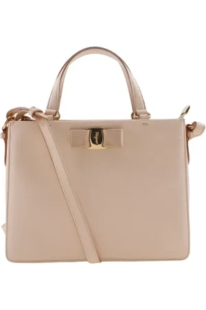 Salvatore Ferragamo Pre-owned, Kobieta, Różowy, ONE SIZE, Skóra, Pre-owned Skórzane torebki