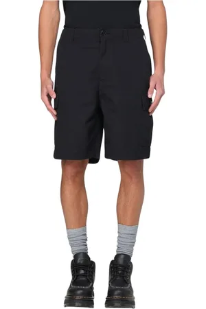 Obey Szorty, Mężczyzna, Czarny, W30, Klasyczne Spodenki Cargo