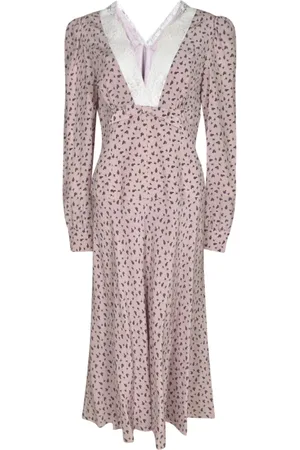 Alessandra Rich Sukienki, Kobieta, Fioletowy, M, Fioletowe Eleganckie Sukienki Kolekcja