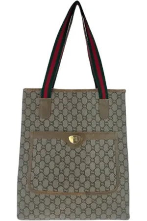 Gucci Pre-owned, Mężczyzna, Beżowy, ONE SIZE, Pre-owned Canvas gucci-bags