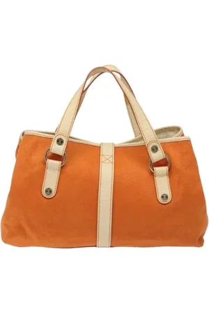 Céline Pre-owned, Kobieta, Pomarańczowy, ONE SIZE, Skóra, Pre-owned Canvas handbags