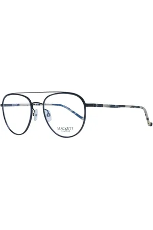 Hackett Akcesoria, Mężczyzna, Czarny, ONE SIZE, Czarne Męskie Oprawki Optyczne Styl Aviator