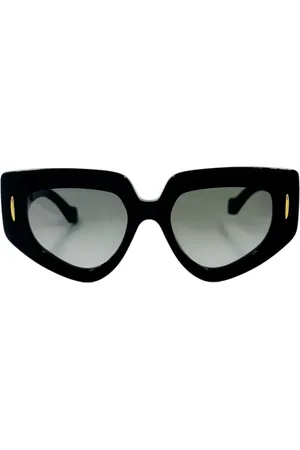 Loewe Akcesoria, Kobieta, Czarny, ONE SIZE, Okulary przeciwsłoneczne Butterfly Screen - Czarny