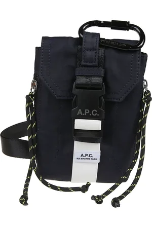 A.P.C. Torebki, Mężczyzna, Niebieski, ONE SIZE, Stylowa Torba Crossbody