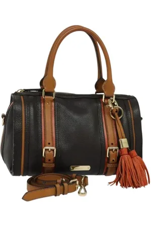 Burberry Pre-owned, Kobieta, brązowy, ONE SIZE, Skóra, Pre-owned Skórzane torebki