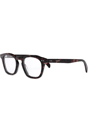 Céline Akcesoria, unisex, brązowy, ONE SIZE, Okulary przeciwsłoneczne kwadratowe Havana Glossy Frame