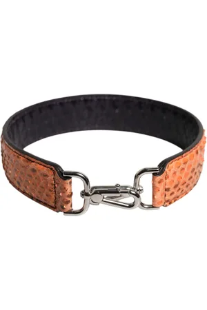 Dolce & Gabbana Torebki, Kobieta, Beżowy, ONE SIZE, Egzotyczna skórzana torba pasek na ramię