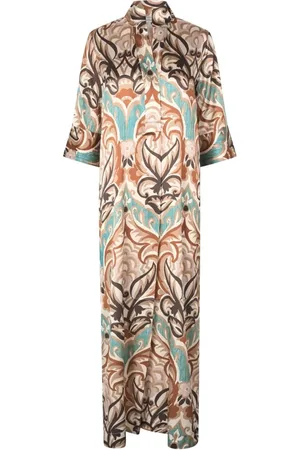 Dea Kudibal Sukienki, Kobieta, Wielobarwność, XS, Artistic Spice Sukienka w stylu kimono