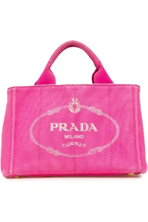 Prada Pre-owned, Kobieta, Różowy, ONE SIZE, Pre-owned Canvas prada-bags