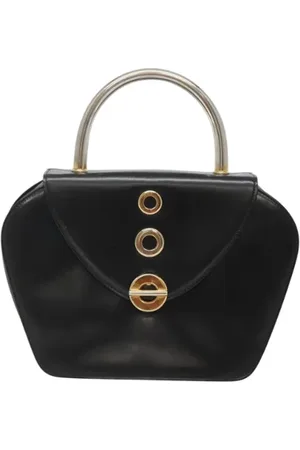 Bally Pre-owned, Kobieta, Czarny, ONE SIZE, Skóra, Pre-owned Skórzane torebki