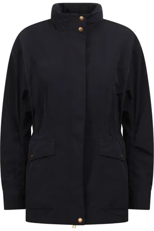 Moncler Kurtki, Kobieta, Czarny, M, Nylon, Parka Nades z podszewką Micro-Net