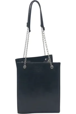 Prada Pre-owned, Kobieta, Czarny, ONE SIZE, Skóra, Pre-owned Skórzane torebki