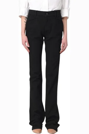 Tom Ford Spodnie, Kobieta, Czarny, W27, Eleganckie Czarne Spodnie Prostej Nogi