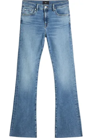 7 for all Mankind Jeansy, Kobieta, Niebieski, W28, Bootcut Tailorless Fancy Jeansy