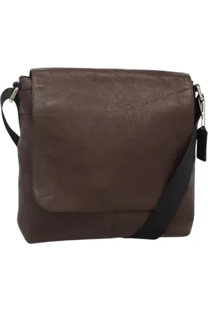 Coach Pre-owned, Kobieta, brązowy, ONE SIZE, Skóra, Pre-owned skórzane torby na ramię