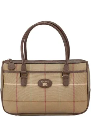 Burberry Pre-owned, Kobieta, brązowy, ONE SIZE, Skóra, Pre-owned Canvas handbags
