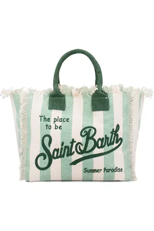 MC2 SAINT BARTH Torebki, Kobieta, Beżowy, ONE SIZE, Bawełna, Torba z Kanwy