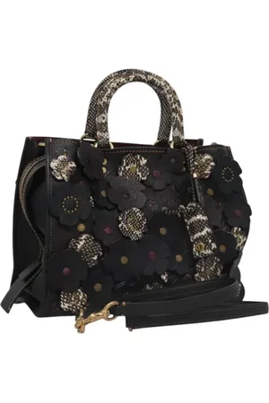 Coach Pre-owned, Kobieta, Czarny, ONE SIZE, Skóra, Pre-owned Skórzane torebki