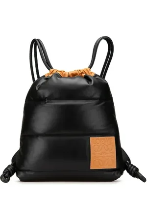 Loewe Pre-owned, Kobieta, Czarny, ONE SIZE, Skóra, Pre-owned Leather backpacks