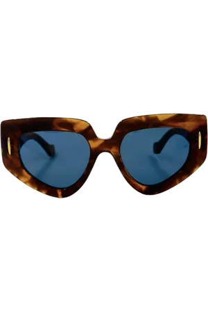 Loewe Akcesoria, Kobieta, brązowy, ONE SIZE, Okulary przeciwsłoneczne Butterfly Screen - Karmelowy Brąz