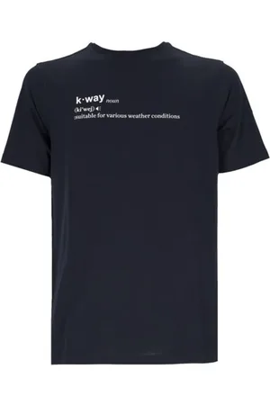 K-Way Koszulki, Mężczyzna, Niebieski, XL, Koszulka Jersey dla mężczyzn
