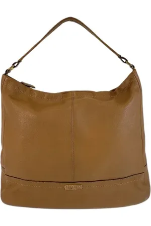 Coach Pre-owned, Kobieta, brązowy, ONE SIZE, Skóra, Pre-owned skórzane torby na ramię