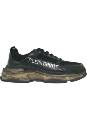 Philipp Plein Buty, Mężczyzna, Czarny, 44 EU, Sportowe Buty Męskie z Unikalnym Designem