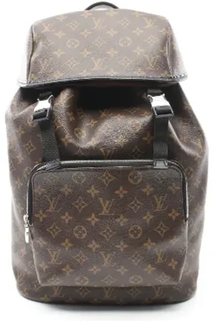 LOUIS VUITTON Pre-owned, Kobieta, brązowy, ONE SIZE, Skóra, Pre-owned Canvas backpacks