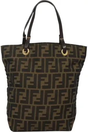 Fendi Pre-owned, Kobieta, brązowy, ONE SIZE, Pre-owned Canvas fendi-bags
