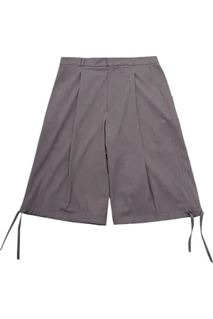 BONSAI Koszule, Mężczyzna, Szary, S, Super Loose Fit Grigi Shorts